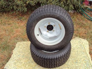 Demo Craftsman 22 x 9 50 12 Turf Saver Tires Rims