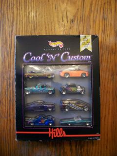 Hot Wheels Cool N Custom 1998 First Edition Cars 8 Pack from Hills