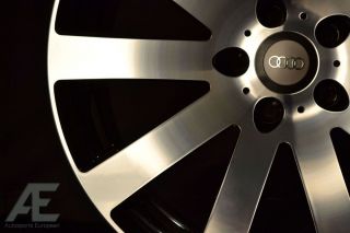 inch Audi S4 S5 S6 S8 TT TTS Wheels Rims and Tires HR4 Black MF