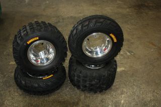 Ambush Race Tires and Rims Honda TRX 400EX 450R 300EX with Rims Front