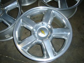 Chevy Silverado Tahoe Suburban Avalanche polished alloy wheel rim 1500