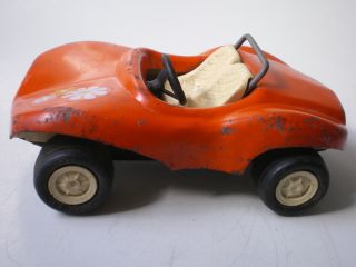 Tonka Mini Dune Buggy White Wheels Orange Body