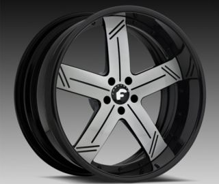 24 inch Forgiato Linee Charger 300 Magnum Wheels Rims
