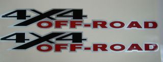 4X4 DODGE Off Road Decal Stickers 4x4 Truck Decals Ram Big Horn Set