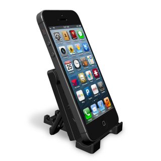 Universal Mobile Phone Stand Black Fits All Smart Phones