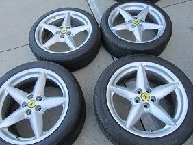 18 Ferrari 360 Modena Wheels w Tires and TPMS