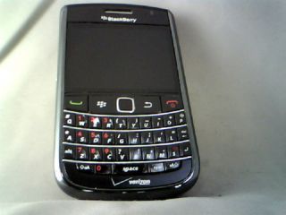 Blackberry Rim Bold 9650 Fair Condition Black Verizon Smartphone