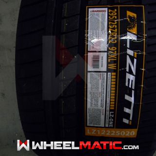 New 295 25R22 Lizetti Lzone Tire 295 25 22 2952522