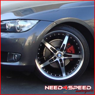 19 BMW E90 328 335 MRR GT5 Staggered Wheels Rims