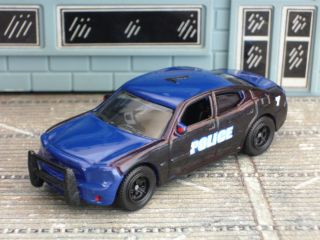 Matchbox Police Dodge Charger Customized Unit Very Nice