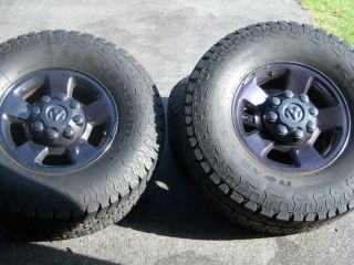 Dodge RAM 2500 and 3500 8 Lug Wheels and 35 Kumho Tires