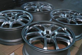 G35 2005 2007 19 Forged Rays Eng Factory Stock Wheel Rim Set