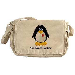 Customizable Penguin Messenger Bag for $37.50