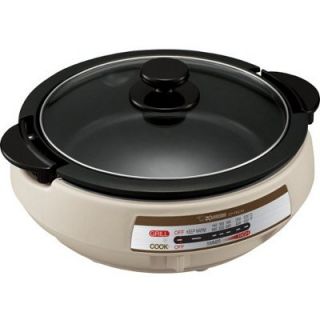 Large multi functional electric skillet Durable cooking pan ideal for
