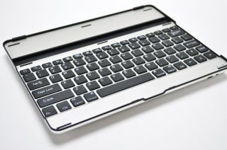 Wireless Aluminum Tastatur Bluetooth Tastatur fuer The New iPad 3 iPad