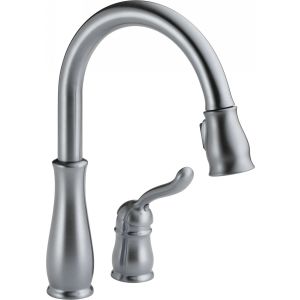 Delta Faucet 978 ARWE DST Leland Single Handle Pull Down Kitchen Faucet