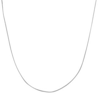 Sterling Silver Serpentine Chain Necklace   Silver (24)