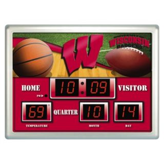 Team Sports America Wisconsin Scoreboard Clock