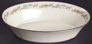 Gorham Rondelle 10 Oval Vegetable Bowl, Fine China Dinnerware   Classic Collect