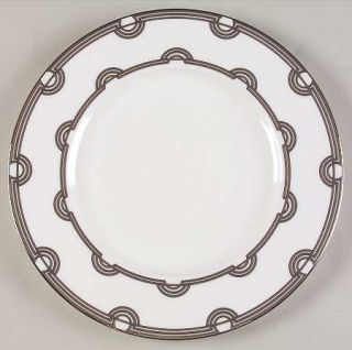 Lenox China Corona Grove Platinum Accent Luncheon Plate, Fine China Dinnerware  