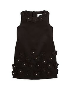 MILLY MINIS Toddlers & Little Girls Floral Shift Dress   Black