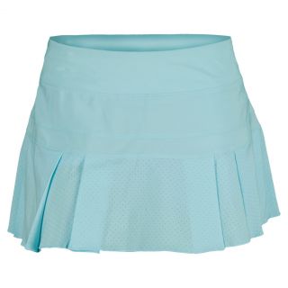 Nike Women`s Pleated Woven Tennis Skirt Small 417_Glacier_Ice