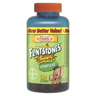 Flintstones Sour Gummies   180 Count