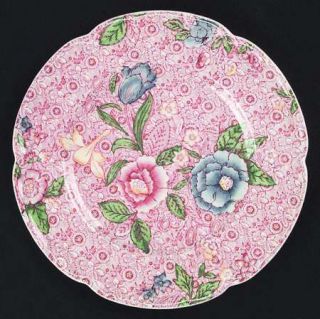 Johnson Brothers English Countryside Pink/Multiclr Dinner Plate, Fine China Dinn