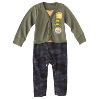 Harajuku Mini for Target Infant Boys Romper   Green 12 M