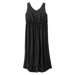 Pure Energy Womens Plus Size Sleeveless Maxi Dress   Black 3X