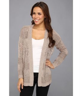 Tommy Bahama Curley Cardigan Womens Sweater (Beige)