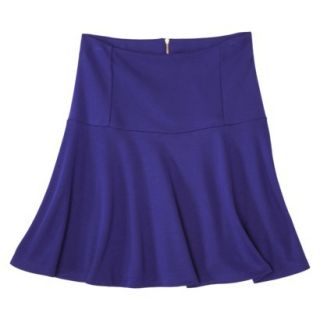 AMBAR Womens Ponte Skirt   Azur 8