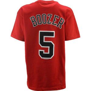 Chicago Bulls Carlos Boozer Profile NBA Youth Name And Number T Shirt