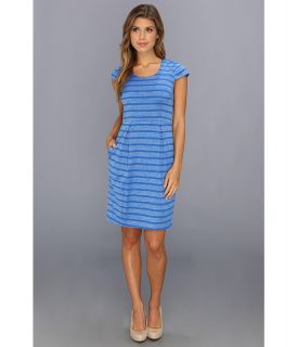 Marc New York by Andrew Marc Short Sleeve Dress MD4B2102 Womens Dress (Blue)