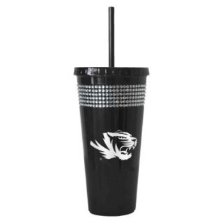 Boelter Brands NCAA 2 Pack Missouri Tigers Bling Double Walled Tumbler with