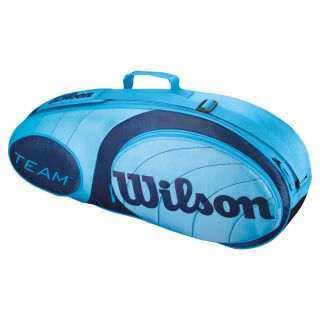 Wilson Team 3 Pack Tennis Bag Blue