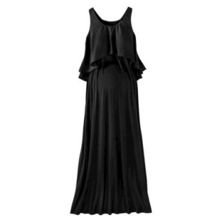 Liz Lange for Target Maternity Sleeveless Maxi Dress   Black XS