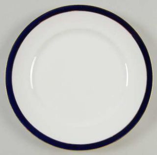 Alfred Meakin Bleu De Roi Luncheon Plate, Fine China Dinnerware   Cobalt Band Be