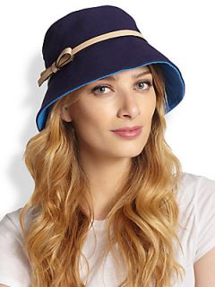 Kate Spade New York Canvas Bucket Hat   French Navy