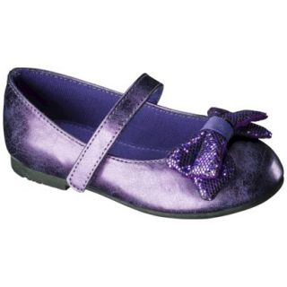 Toddler Girls Cherokee Darly Ballet Flat   Purple 12