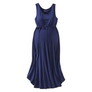 Liz Lange for Target Maternity Sleeveless Knit Maxi Dress   Blue S