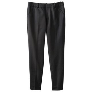 Merona Womens Tailored Ankle Pant (Classic Fit)   Black   8