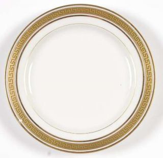 Jean Pouyat Athena, The Bread & Butter Plate, Fine China Dinnerware   Greek Key,