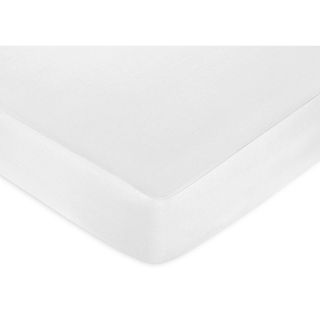 Sweet Jojo Designs Solid White Cotton Fitted Crib Sheet (100 percent cottonMachine washableDimensions 52 inches long x 28 inches wide x 8 inches deepDue to the difference of monitor colors, some colors may vary slightly. We try to represent all colors ac