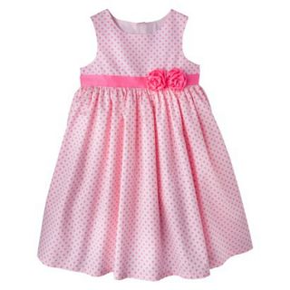 Just One YouMade by Carters Newborn Girls Dot Dress   Light Pink 5T