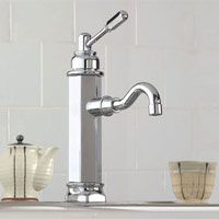 Mico 7817 PN Hex Single Handle Bar Faucet