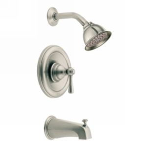 Moen T2113AN Kingsley Posi Temp Single Handle Tub & Shower Trim Kit, without Val