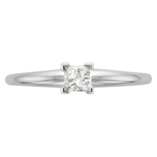 1 CT.T.W. Diamond Solitaire Ring in 14K White Gold   Size 7