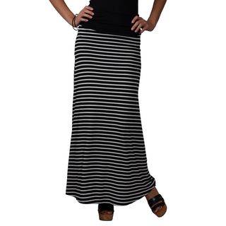 Journee Collection Womens Cinched Stretch Maxi Skirt