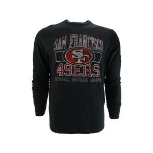 San Francisco 49ers 47 Brand NFL Logo Scrum Long Sleeve T Shirt
